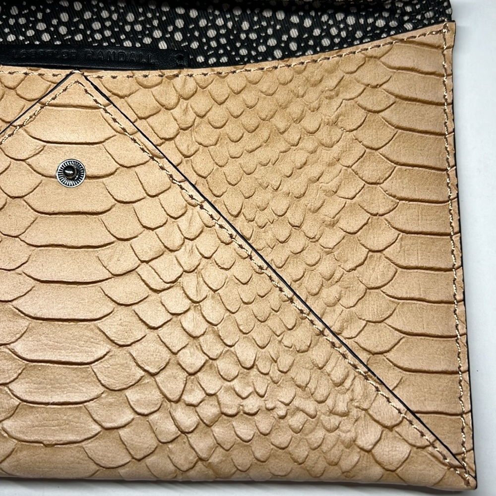 Loeffler Randall Python Embossed Clutch - Picture 14 of 16